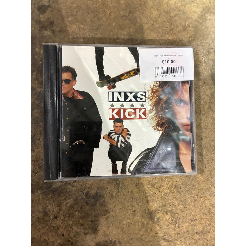 INXS Kick CD Album 1987 Atlantic Records 7 81796-2 Alternative Rock New Wave